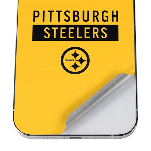 NFL Pittsburgh Steelers Yellow Performance Series iPhone 12 Pro Max Skin